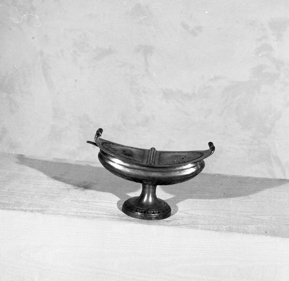 navicella portaincenso - ambito toscano (ultimo quarto sec. XIX)