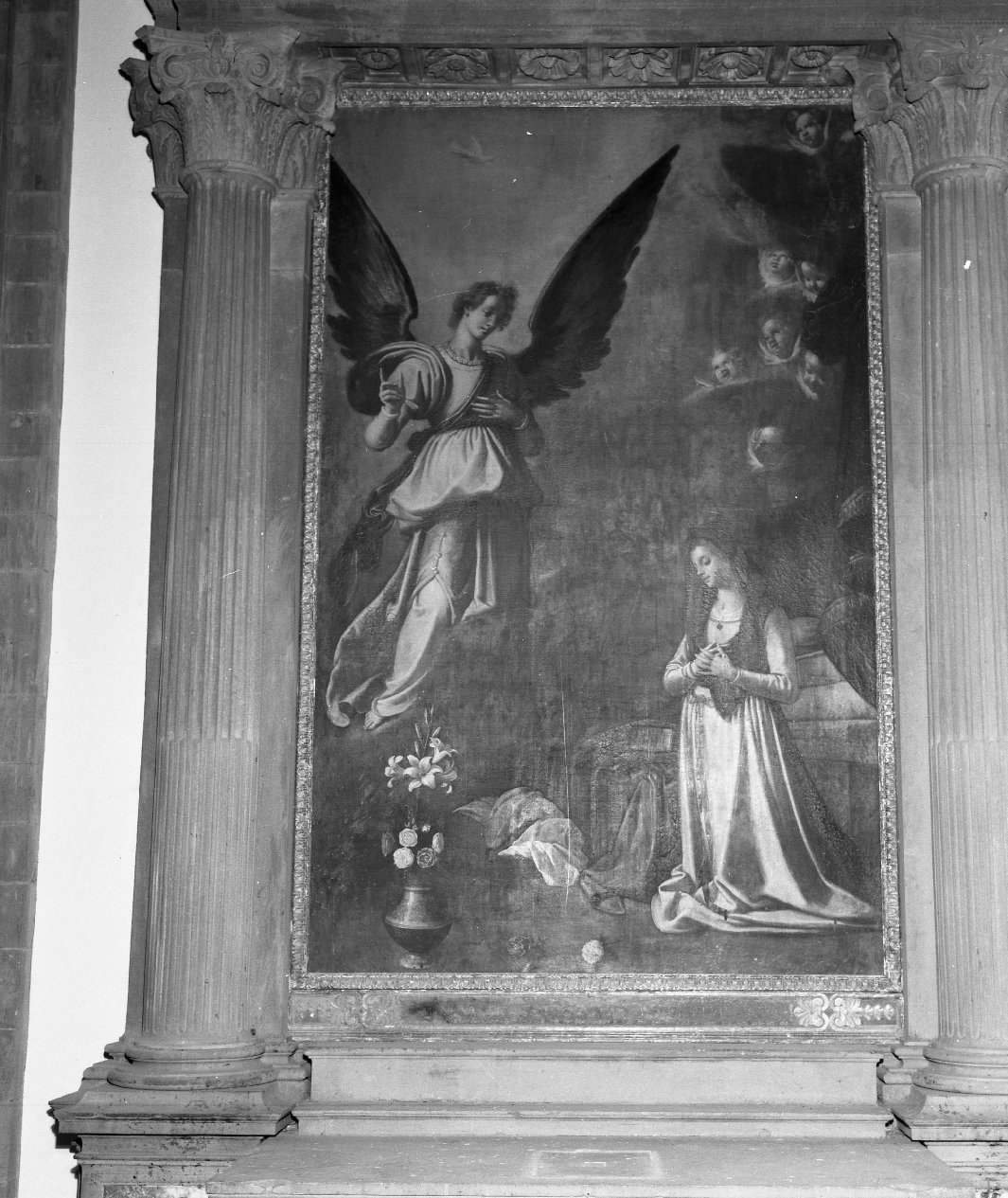 Annunciazione (dipinto) di Chimenti Jacopo detto Empoli (sec. XVII)