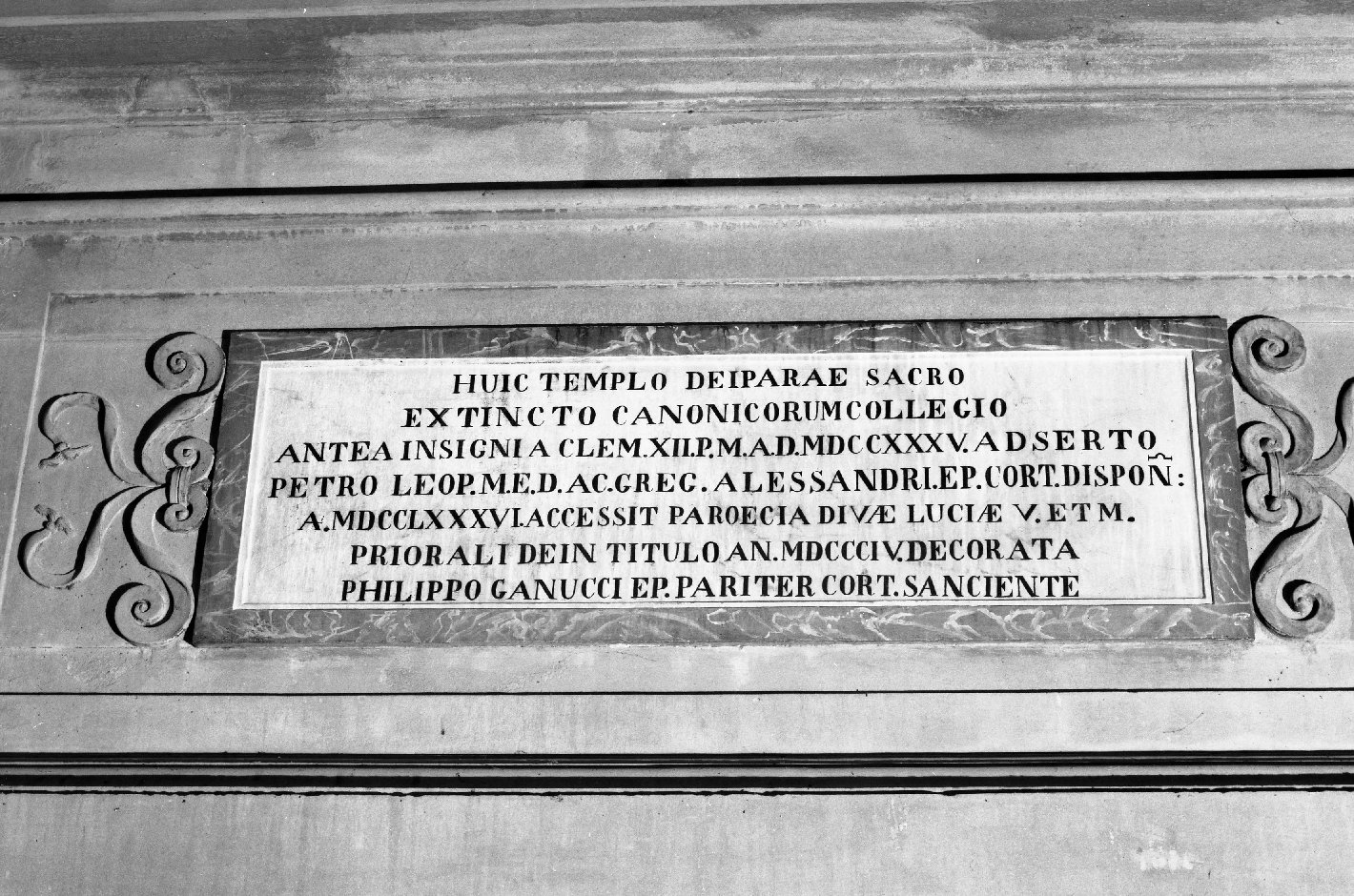 lapide - bottega toscana (sec. XIX)