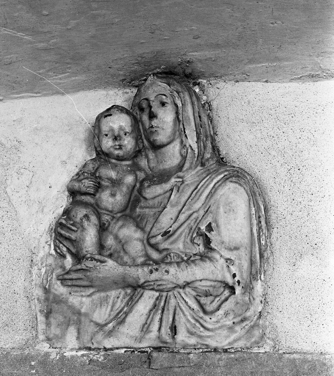 Madonna con Bambino (rilievo) - bottega toscana (sec. XVI)