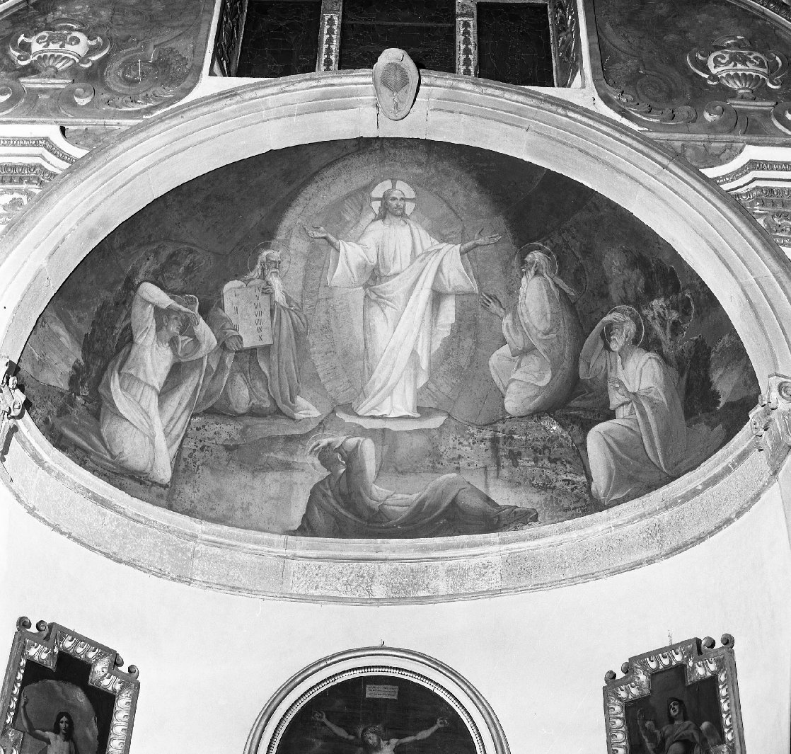 Trasfigurazione di Cristo con Profeti e Apostoli (dipinto) di Giovannozzi Ezio (sec. XX)