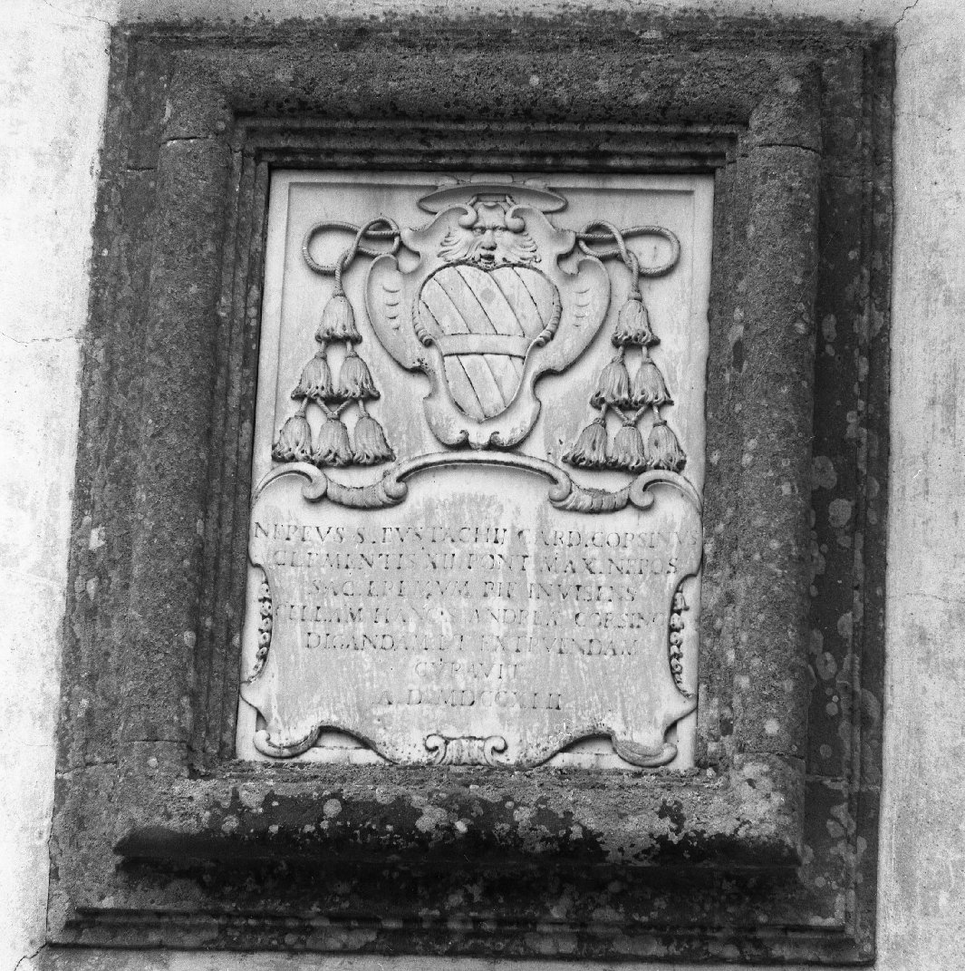 stemma (rilievo) - bottega toscana (sec. XVIII)