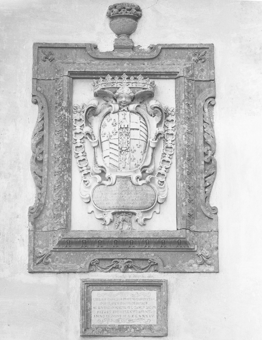 stemma (rilievo) - bottega casentinese (sec. XVII)