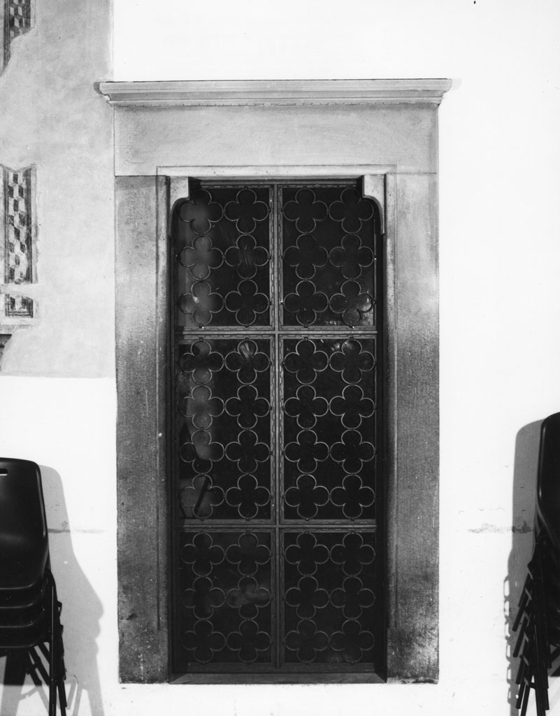 mostra di portale - bottega aretina (prima metà sec. XX)