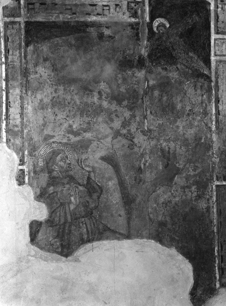 San Francesco d'Assisi riceve le stimmate (dipinto) - ambito toscano (sec. XV)