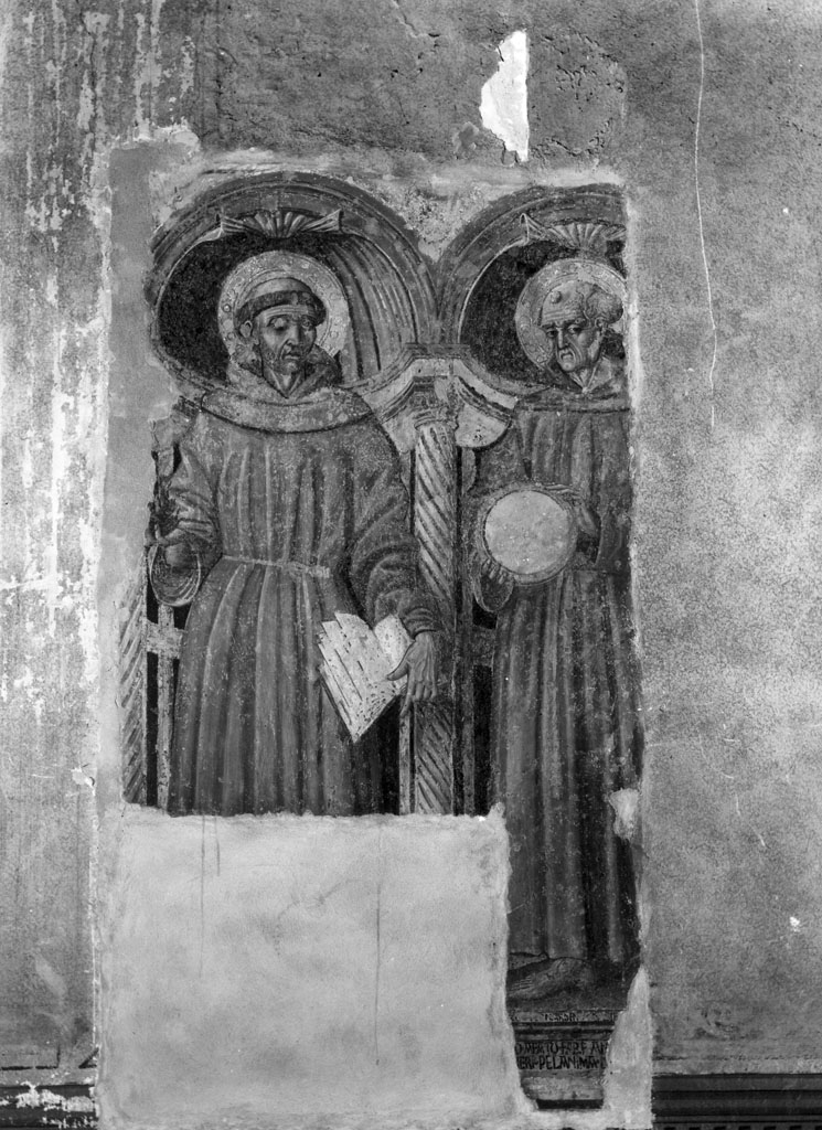 San Francesco d'Assisi e San Bernardino da Siena (dipinto) di Giovanni di Ser Giovanni detto Scheggia (sec. XV)