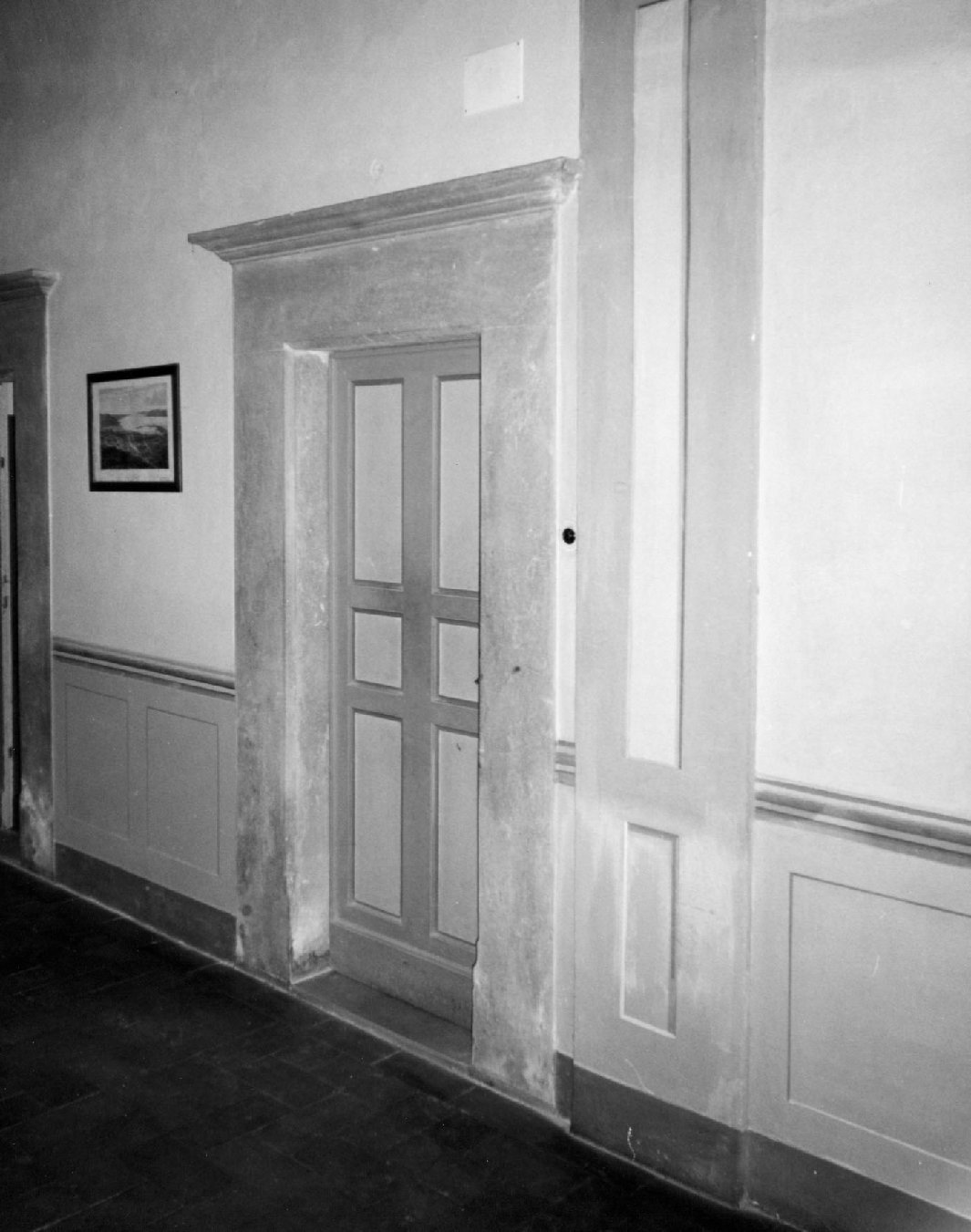 mostra di portale - bottega toscana (secc. XVI/ XX)