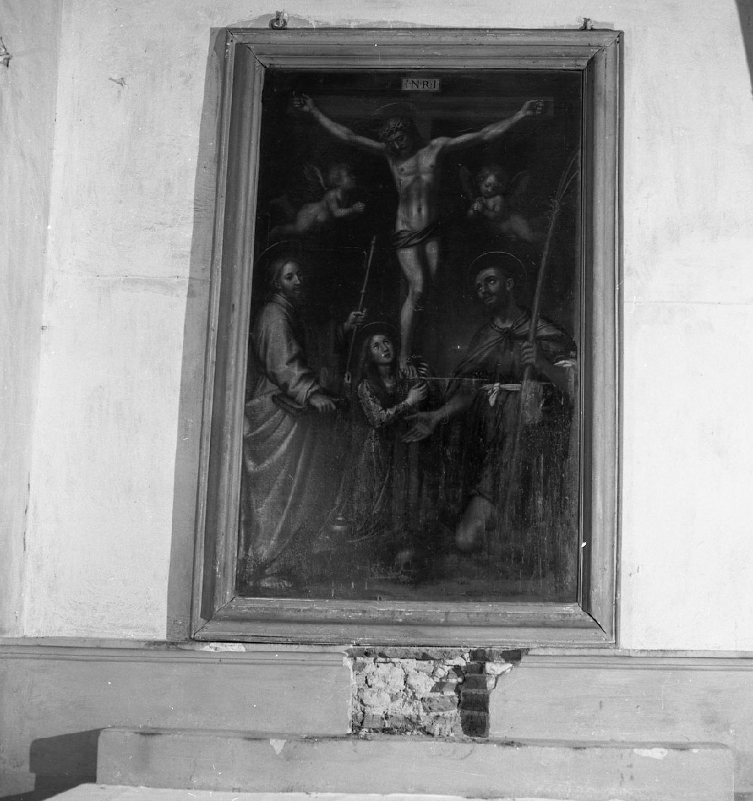 Cristo crocifisso (dipinto) - ambito toscano (sec. XVII)