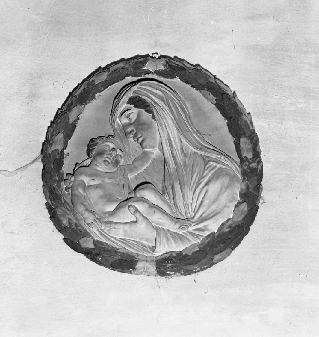 Madonna con Bambino (rilievo) - bottega toscana (fine/inizio secc. XVII/ XVIII)