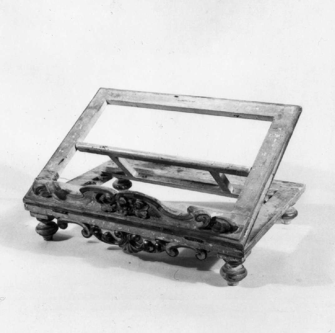 leggio d'altare - bottega toscana (fine/inizio secc. XVIII/ XIX)