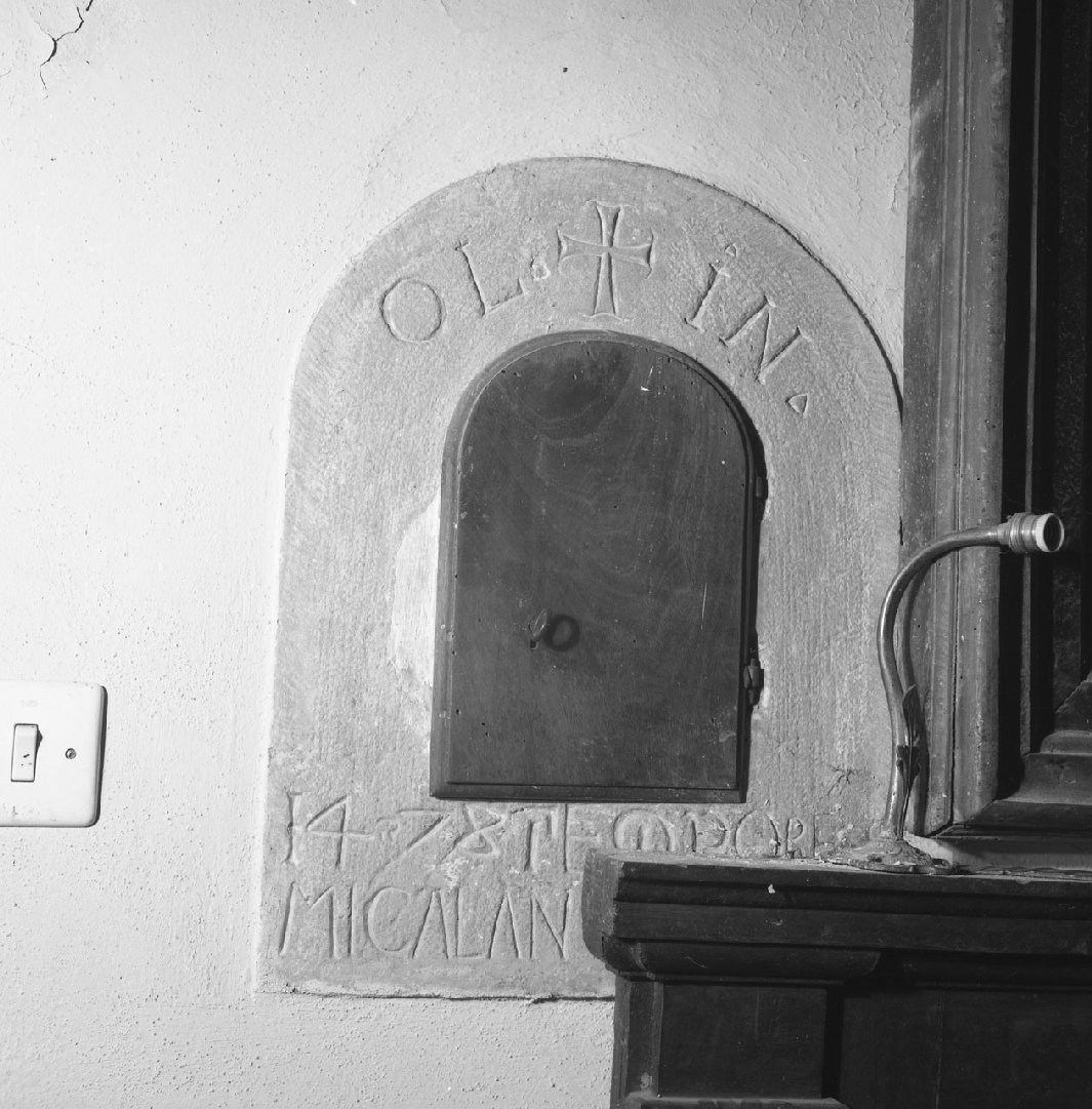 armadietto per oli santi - bottega toscana (sec. XV)