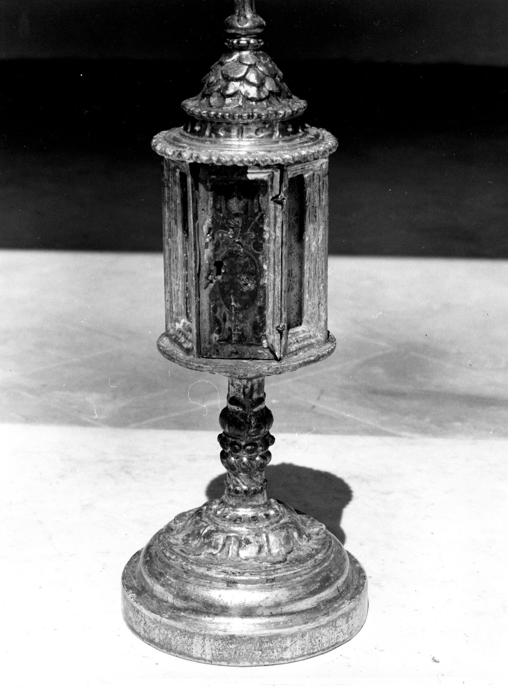 reliquiario architettonico - a tempietto - bottega italiana (sec. XVII)