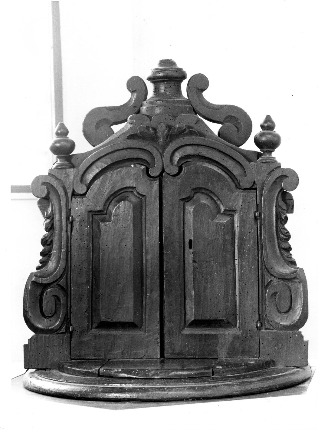 coperchio del fonte battesimale - bottega toscana (sec. XVII)