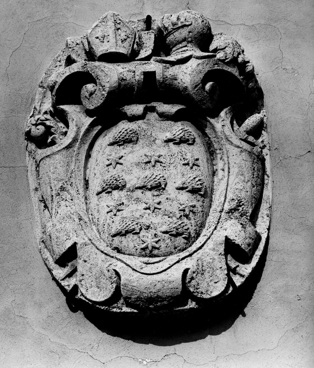 stemma (rilievo) - bottega toscana (sec. XVII)