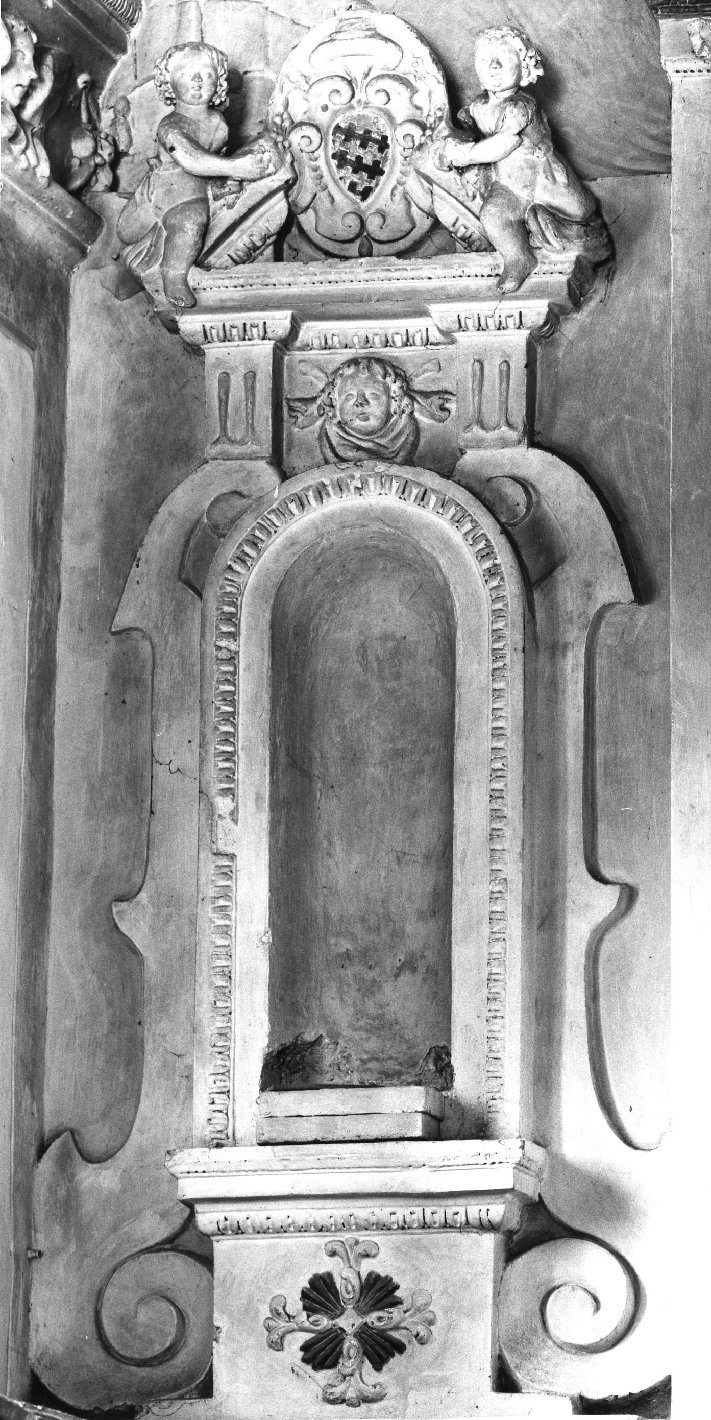nicchia, coppia - bottega toscana (sec. XVII)