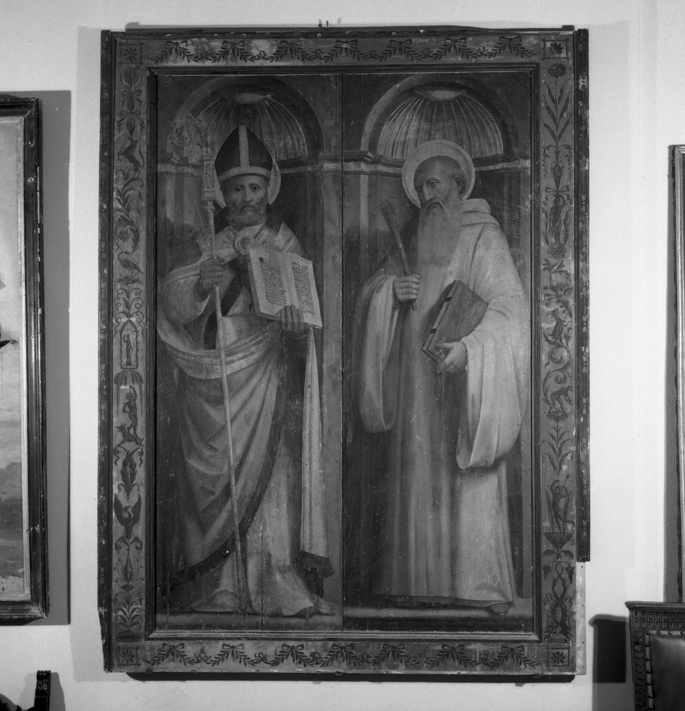 Santi Savino e Romualdo (dipinto) di Bigordi Ridolfo detto Ghirlandaio (sec. XVI)