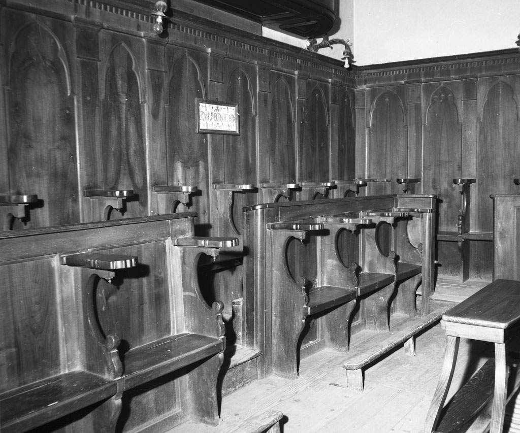 stalli del coro - bottega toscana (sec. XVII)