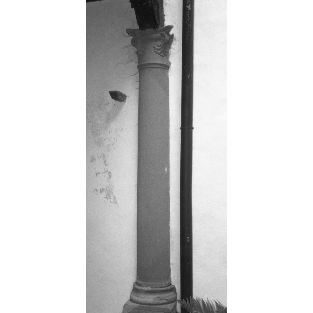 semicolonna - bottega toscana (secc. XV/ XVI)