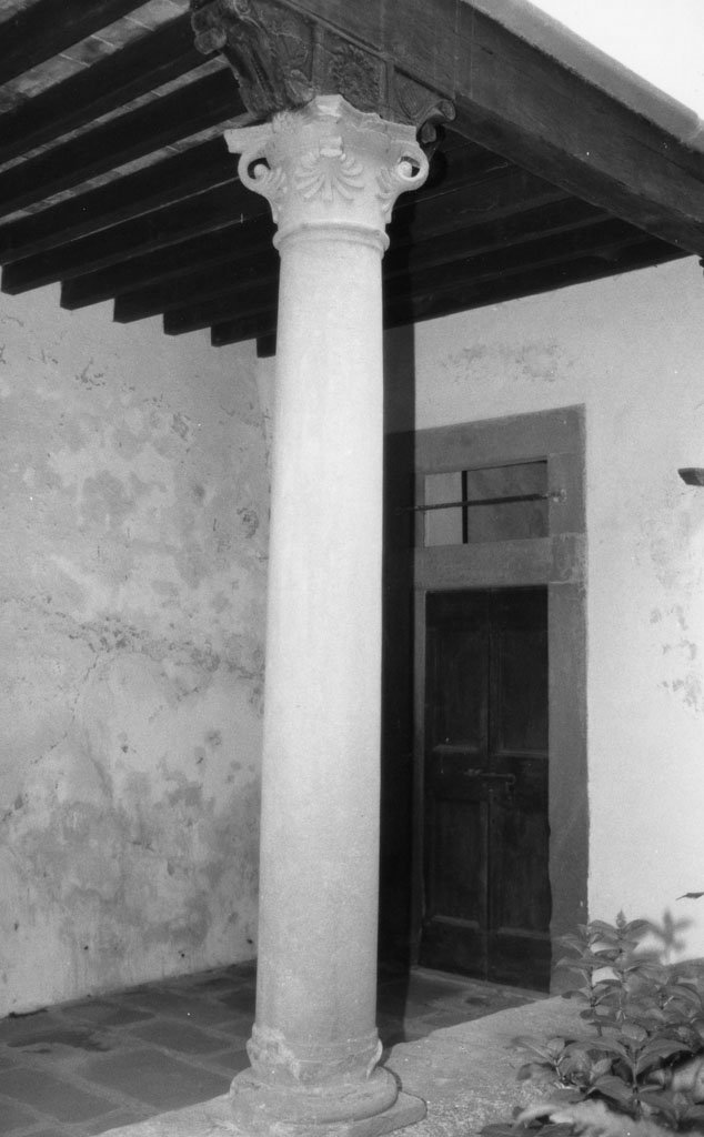 colonna - bottega toscana (secc. XV/ XVI)