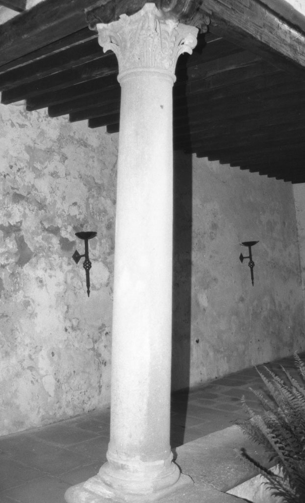 colonna - bottega toscana (secc. XV/ XVI)