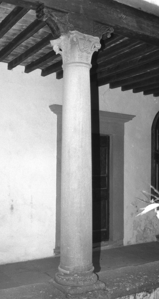 colonna - bottega toscana (secc. XV/ XVI)