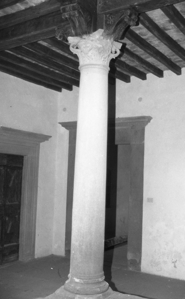 colonna - bottega toscana (secc. XV/ XVI)