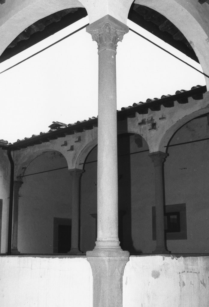 colonna - bottega toscana (secc. XV/ XVI)