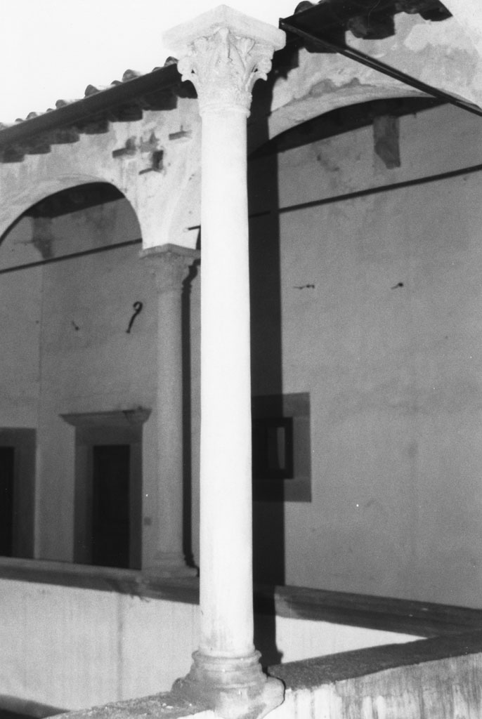 colonna - bottega toscana (secc. XV/ XVI)