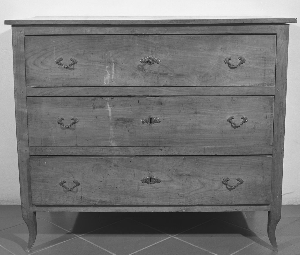 comò, opera isolata - bottega toscana (fine sec. XVIII)