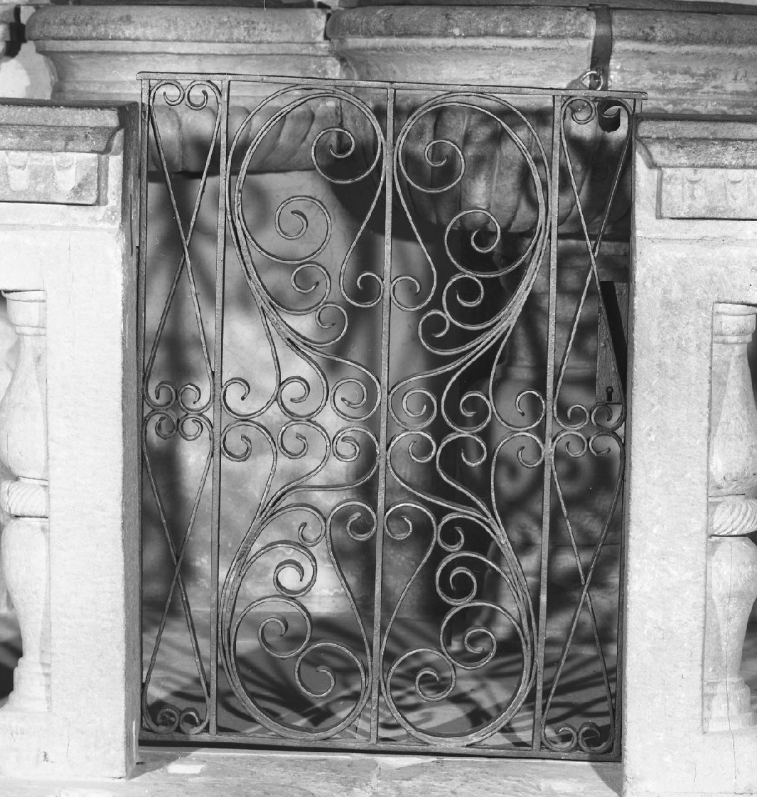 cancello di balaustrata - bottega toscana (sec. XIX)