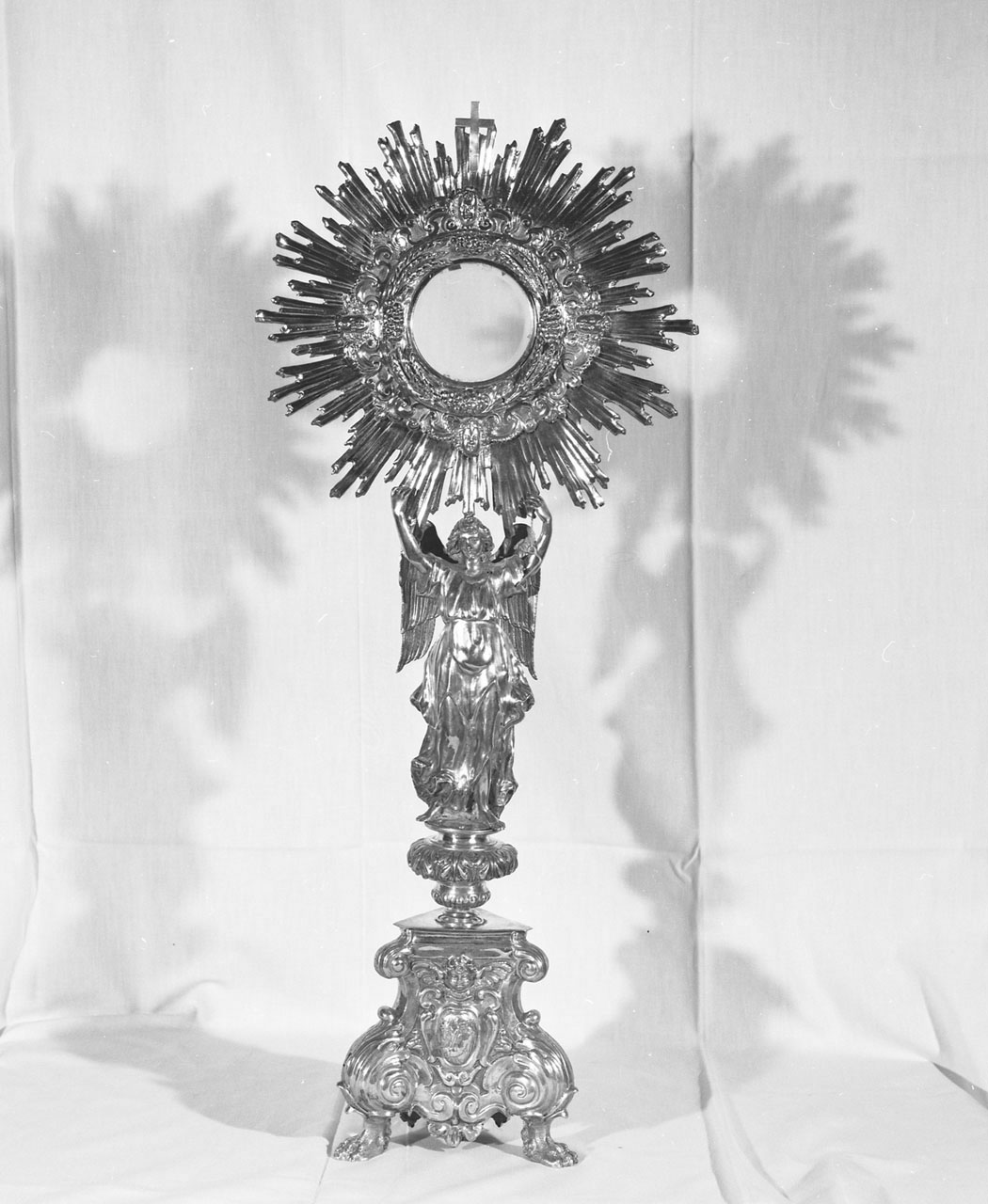 ostensorio - a raggiera - bottega toscana (sec. XVII)