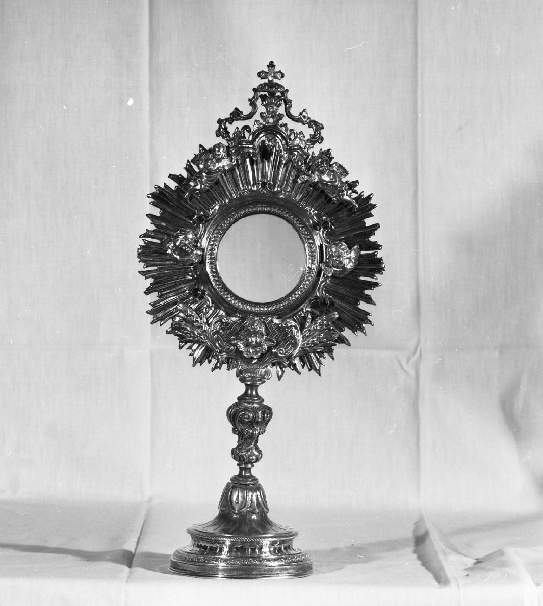 ostensorio - a raggiera - bottega toscana (prima metà sec. XIX)