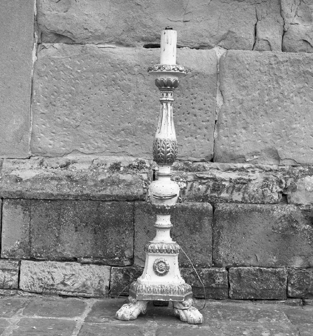 candelabro - bottega toscana (metà sec. XVIII)