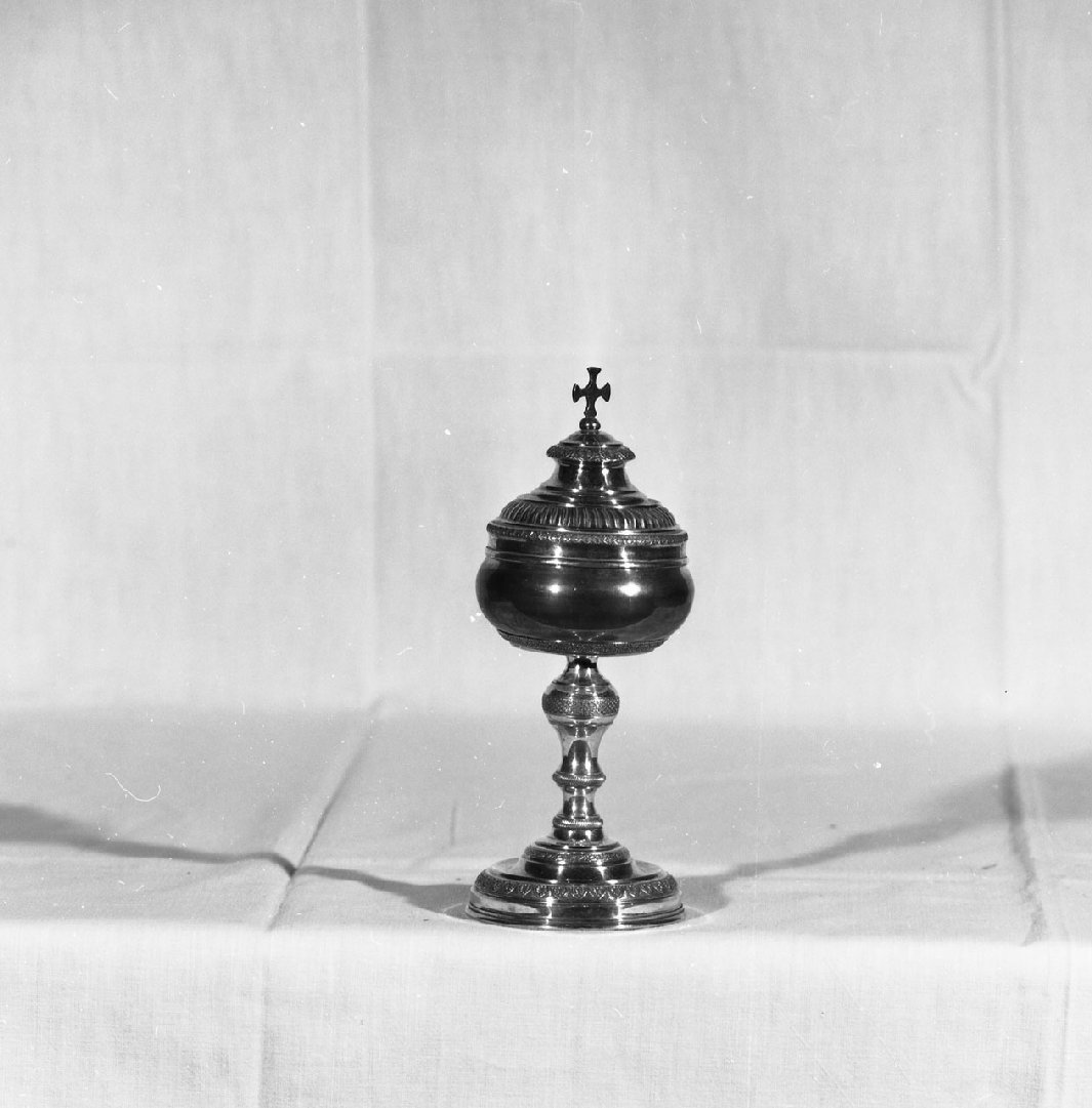 pisside da viatico - bottega toscana (prima metà sec. XIX)