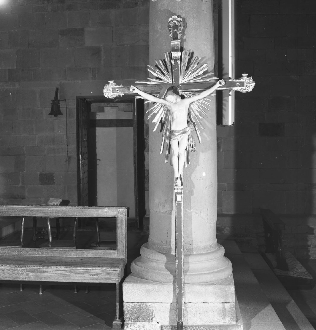 croce processionale - bottega toscana (seconda metà sec. XVIII)