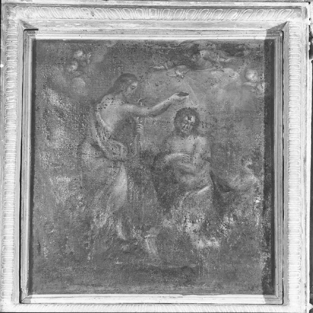 battesimo di Cristo (dipinto) - ambito toscano (ultimo quarto sec. XVI)