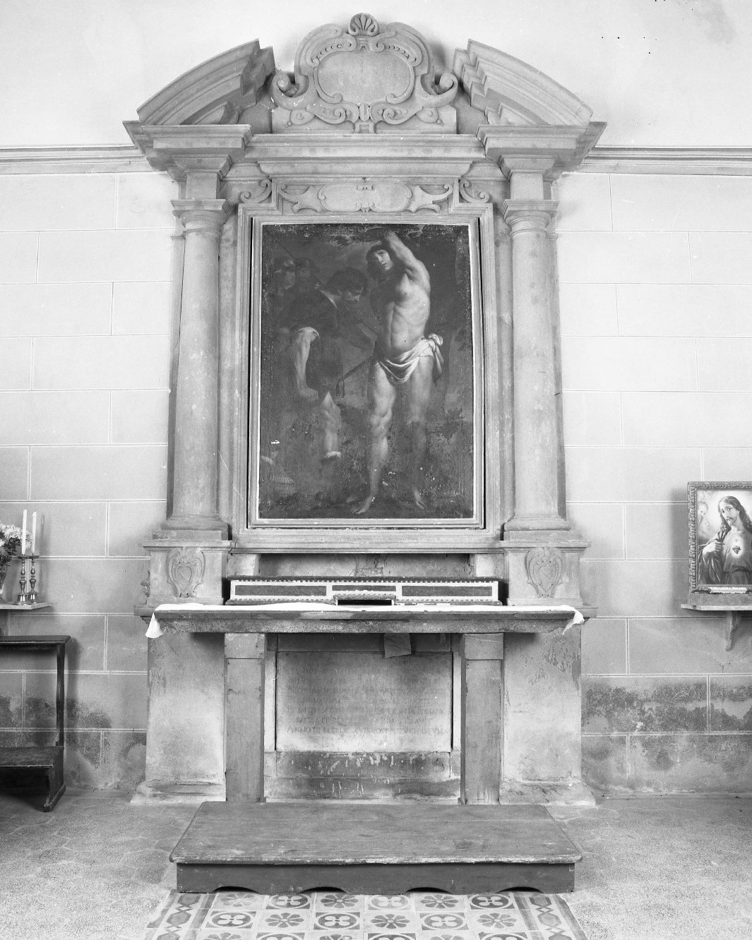 altare, complesso decorativo - bottega toscana (primo quarto sec. XVII)