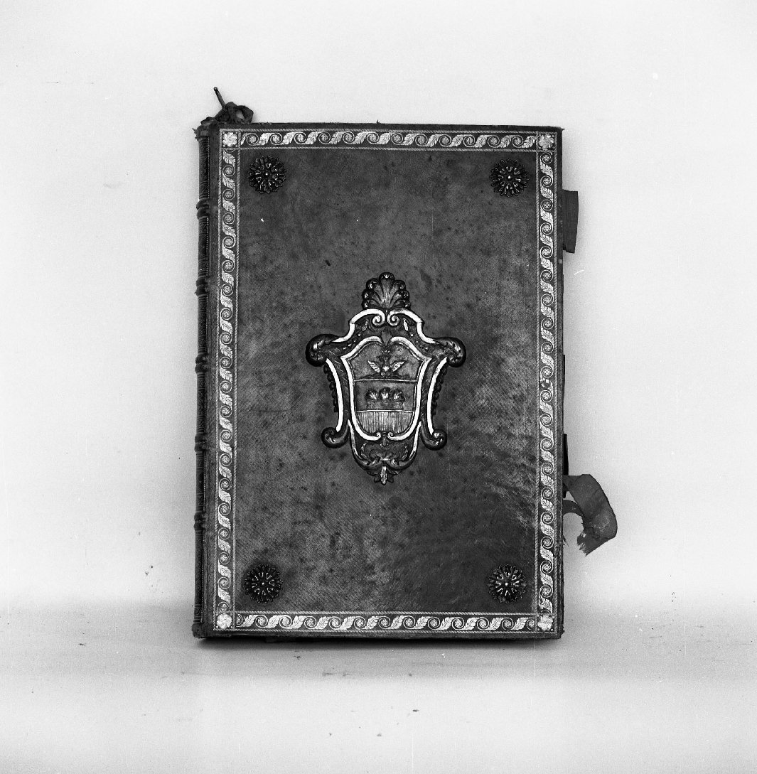 coperta di libro liturgico - bottega marchigiana (sec. XIX)