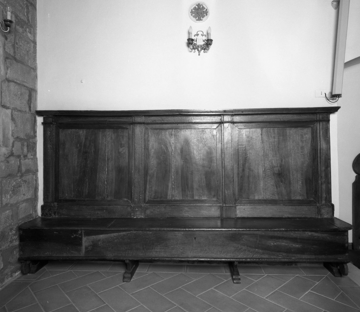 panca - bottega toscana (fine sec. XVIII)