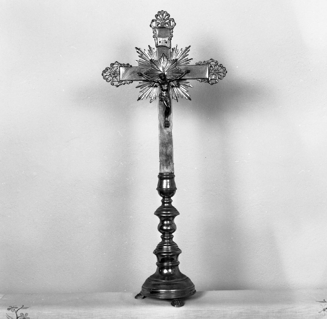 croce d'altare - bottega toscana (fine sec. XVIII)