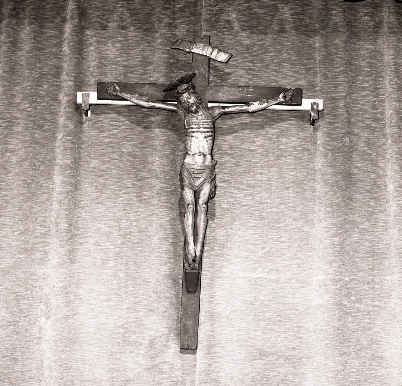 Cristo crocifisso (statua) - bottega toscana (sec. XVI)