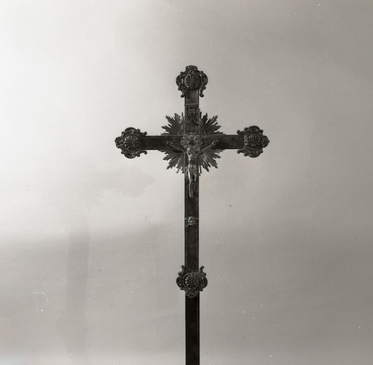 croce processionale - bottega toscana (fine sec. XVIII)