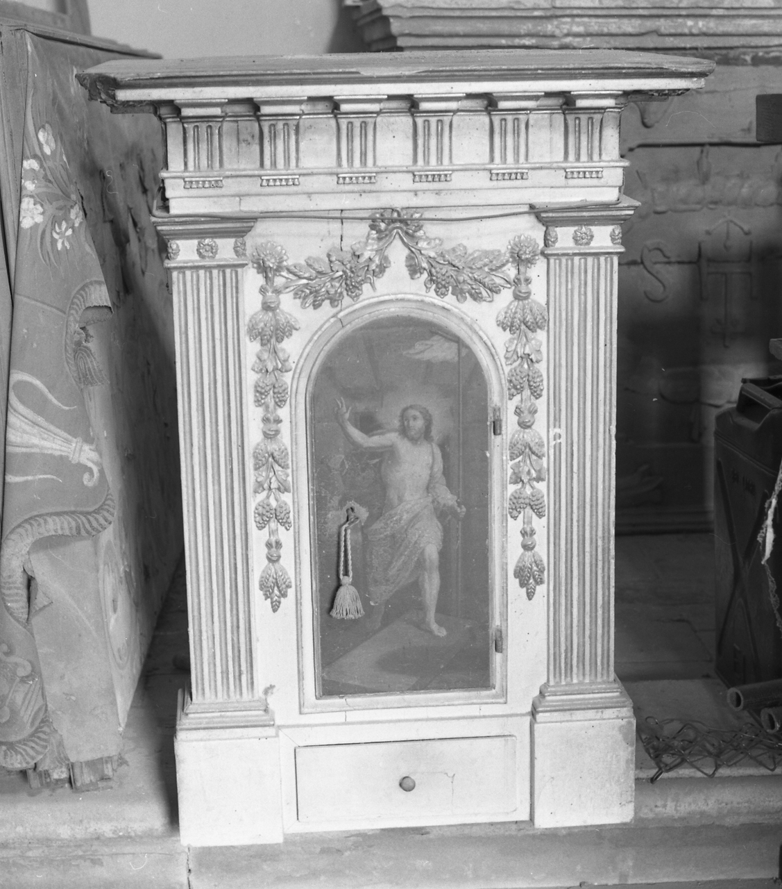 tabernacolo - bottega toscana (inizio sec. XIX)