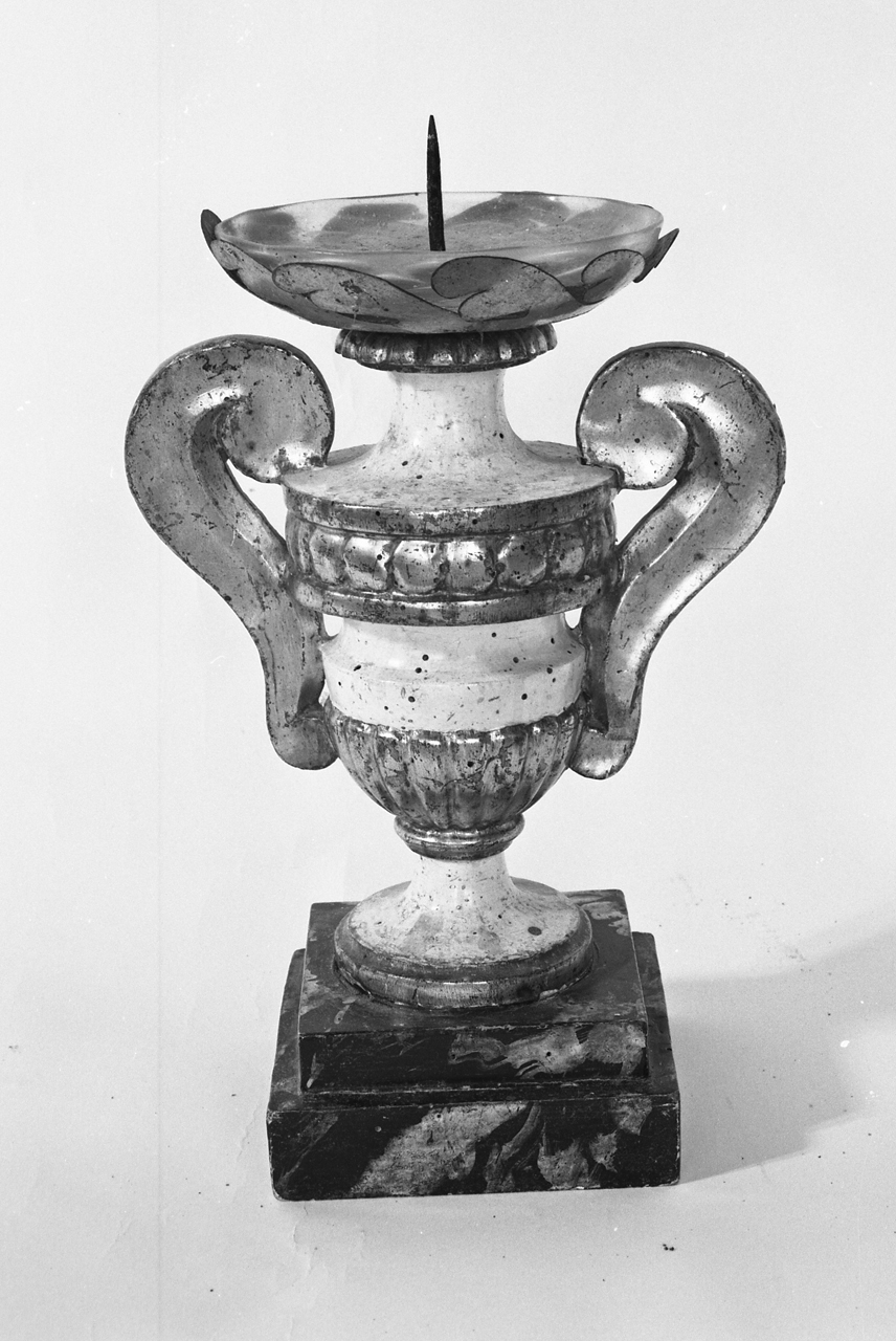 candeliere, serie - bottega toscana (sec. XIX)