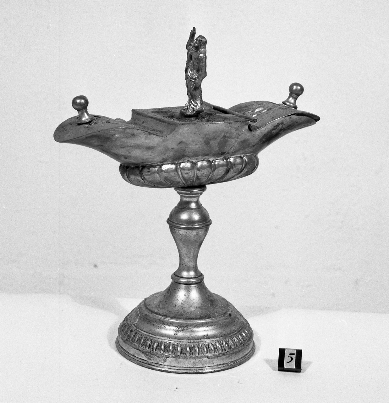 navicella portaincenso - bottega toscana (seconda metà sec. XIX)