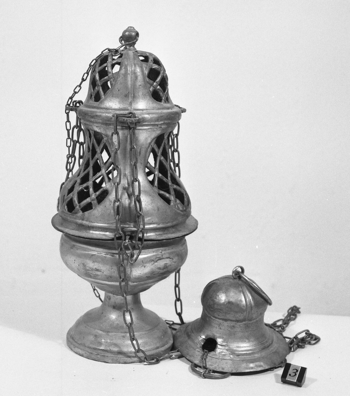 turibolo - bottega toscana (fine/inizio secc. XVIII/ XIX)