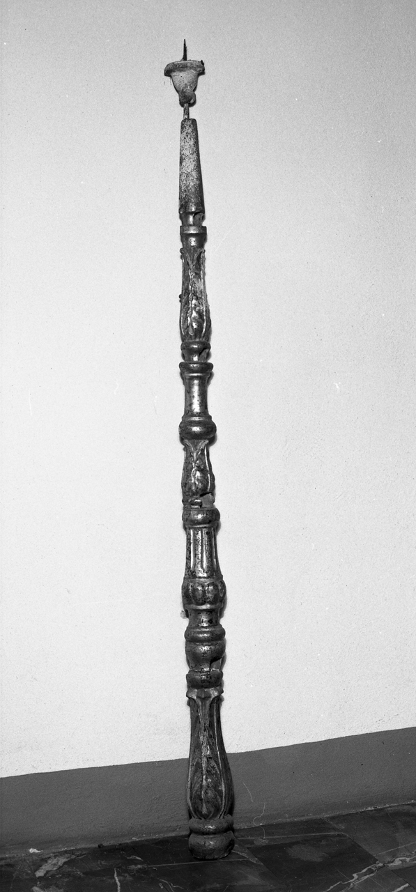 candelabro portatile, serie - bottega toscana (ultimo quarto sec. XVIII)