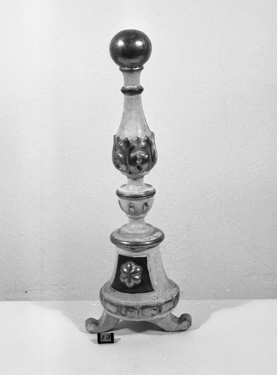 base per croce d'altare, elemento d'insieme - bottega toscana (seconda metà sec. XIX)