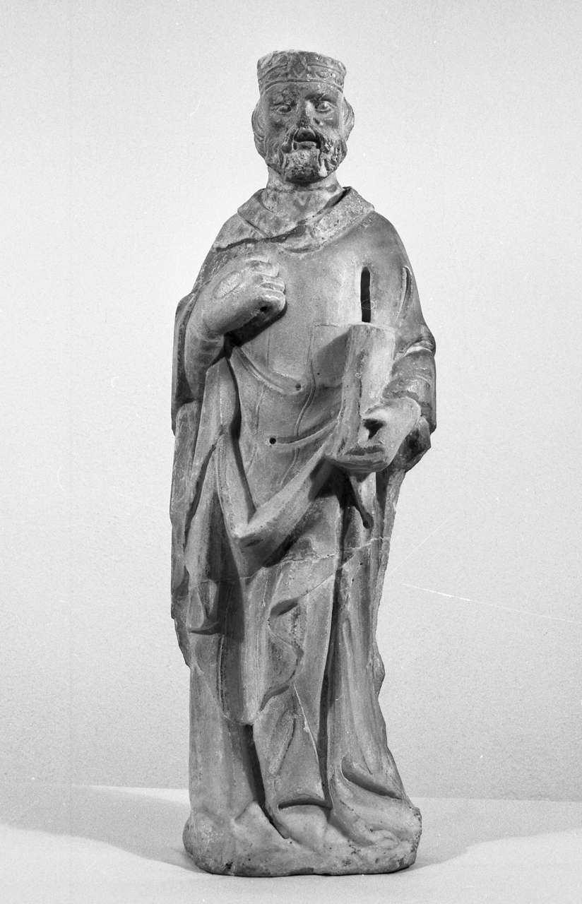 San Biagio (statua) - bottega toscana (prima metà sec. XIV)