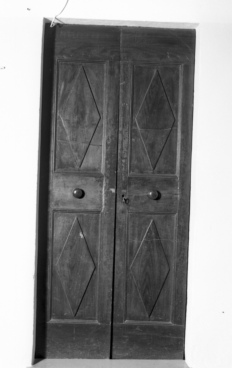 porta - a due battenti - bottega toscana (inizio sec. XIX)